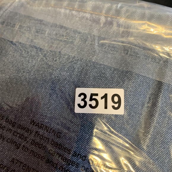 Levis‎ 550 Jeans Mens 38x32 Blue Denim Relaxed Fit Tapered Leg 100% Cotton Pants - Picture 13 of 13